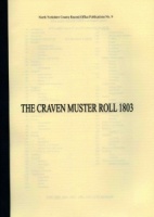 The Craven Muster Roll of 1803; transcribed by Sandra Vasey